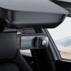 Kamera samochodowa Hoco z wyświetlaczem 3,69" 2K GPS DV11 srebro szara