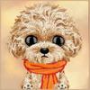 NIMMY futerał BIG EYED TEDDY POODLE do IPHONE 18 Pro Max/17 Pro Max brązowy