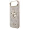 GUESS futerał do IPHONE 17 Air GUHCP17M4GMGCPI (PU W/ Big 4G Classic Logo) złoto różowy