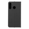 Etui z klapką na Huawei P30 LITE Luna Book Carbon czarne