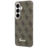 GUESS futerał do SAMSUNG S26 GUHMS26S5P4FWMSW (4G Script MagSafe) brązowy
