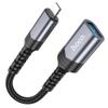 Adapter Lightning do USB A Hoco UA24 czarny