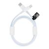 Kabel USB C do USB C PD 40W 2 m HD23 biały