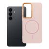 Futerał do Samsung S26 PLUS Frame Mag Cover zgodny z MagSafe pudrowy róż