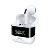 REMAX słuchawki bezprzewodowe / bluetooth TWS-10Plus LCD ze stacją dokującą białe