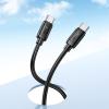 Kabel USB C do USB C Hoco PD 5A 240W 1 m X115 czarny