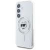 KARL LAGERFELD futerał do SAMSUNG S25 KLHMS25SHLSCHH (Magnetic IML Metal Choupette Head) biały