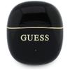Słuchawki bezprzewodowe douszne TWS Guess Glossy Gold Line Classic czarne