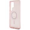 GUESS futerał do SAMSUNG S25 Ultra GUHMS25LPFTDTEP (Magnetic IML Rhinestones) różowy