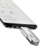 Pendrive 128GB USB 3.0 (USB A + USB C) Hoco UD10 srebrny