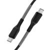 Kabel USB C do USB C Forcell F-Energy QC4.0 PD 5A 66W Carbon 1 m CB-02C czarny