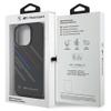 BMW futerał do IPHONE 16 Pro BMHCP16L23HTRAK (Motorsport IML Random Stripes) black