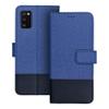 Etui z klapką na Samsung A41 Gomma Book niebieskie