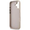 GUESS futerał do IPHONE 17 GUHCP17S4GMGCPI (PU W/ Big 4G Classic Logo) złoto różowy