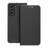 Etui z klapką na Samsung S21 Luna Book Carbon czarne