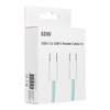Kabel USB C do USB C PD QC3.0 3A 60W 1 m C263 zielony