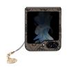 GUESS futerał do SAMSUNG Z FLIP 5 GUHCZF5GF4GBR (4G Charm) brązowy