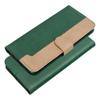 Etui z klapką na Motorola G57 POWER Split Book zielono-złote