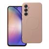 Futerał do Samsung A54 Silicone Mag Cover zgodny z MagSafe różowy