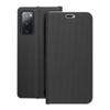 Etui z klapką na Samsung S20 FE / S20 FE 5G Luna Book Carbon czarne