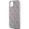 GUESS futerał do IPHONE 14 kompatybilny z MagSafe GUHMP14SG4GFRP (4G Ring classic logo) różowy