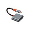 WiWU - Audio adapter LT10 Typ C do Typ C + 3.5mm