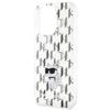 KARL LAGERFELD futerał do IPHONE 15 Pro Max KLHCP15XHNCMKLT (Monogram) transparentny