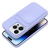 Futerał do iPhone 14 PRO Card Case fioletowy