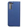 Etui z klapką na Samsung S21 FE Smart Case Book granatowe