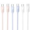 Kabel USB C do USB C Hoco 3A 60W 1 m X114 niebieski