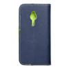 Kabura FANCY Book do NOKIA 230 granatowo limonkowy