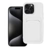 Futerał do iPhone 15 PRO MAX Card Case biały