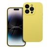 Futerał do iPhone 14 PRO Silicone 2mm żółty