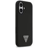 GUESS futerał do IPHONE 17 kompatybilny z MagSafe GUHMP17SSCTRLMK (Silicone W/ Triangle Logo) czarny