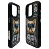 NIMMY futerał COOL&CUTE 2.0 Dog do IPHONE 15 Pro Max czarny