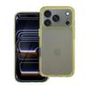 Futerał do iPhone 17 PRO Matrix Clear żółty