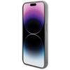 GUESS futerał do IPHONE 15 Pro GUHCP15LPSFDGSS (Sequin Script Metal) srebrny