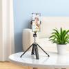 Selfie stick Hoco fourpod z pilotem bezprzewodowym K18 czarny