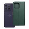 Etui z klapką na Motorola G17 POWER Split Book zielono-złote