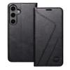 Pokrowiec na Samsung S24 PLUS Forcell F-Protect RFID Blocker Book czarny