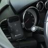 Uchwyt na telefon do samochodu indukcyjny Forcell F-Grip HS4 15W do kratki czarny