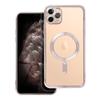 Futerał do iPhone 11 PRO MAX Electro Mag Cover zgodny z MagSafe złoty róż