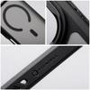Etui na iPhone 16 Forcell F-Protect Smoke Hybrid Premium zgodne z MagSafe czarne 0INT