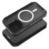 Etui z klapką na iPhone 12 PRO MAX Smart Mag zgodne z MagSafe czarne
