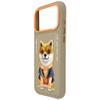 NIMMY futerał GLASSES COOL DOG do IPHONE 18 Pro/17 Pro beżowy