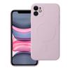 Futerał do iPhone 11 Silicone Mag Cover zgodny z MagSafe różowy