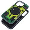 Etui na iPhone 16 PRO MAX Forcell F-Protect Levels Dual Layer 4D technology zgodne z MagSafe Military Drop-Test cyber green
