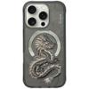 NIMMY futerał DRAGON kompatybilny z MagSafe do IPHONE 16 Pro Max szary