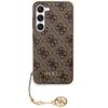 GUESS futerał do SAMSUNG S24 Plus GUHCS24MGF4GBR (4G Charm) brązowy
