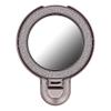 Stojak na telefon CIRCLE MIRROR - naklejany - czarny